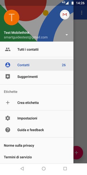 Seleziona Impostazioni