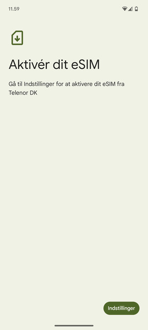 Vælg Indstillinger