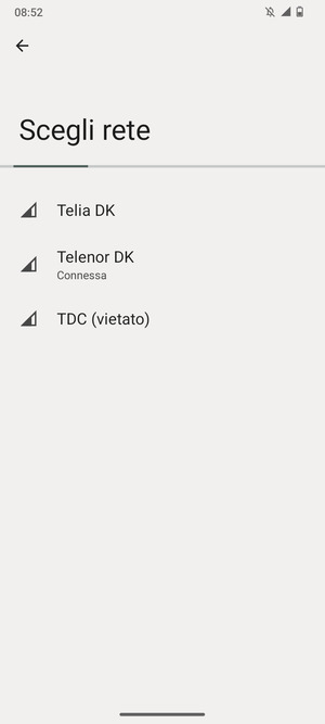 Attendi il completamento della ricerca