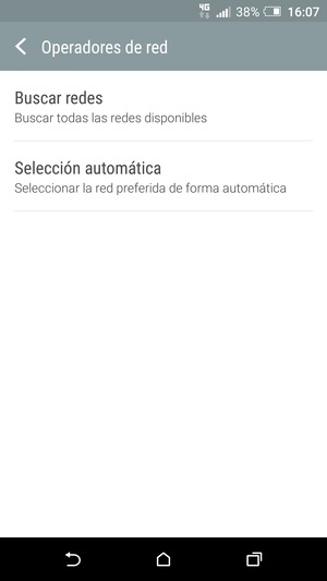 Seleccione Buscar redes