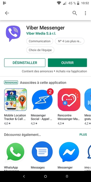Sélectionnez OUVRIR