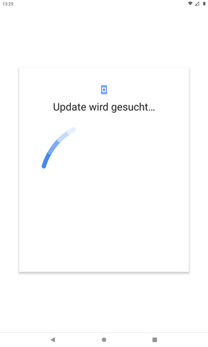 Warten Sie, bis die Suche abgeschlossen ist