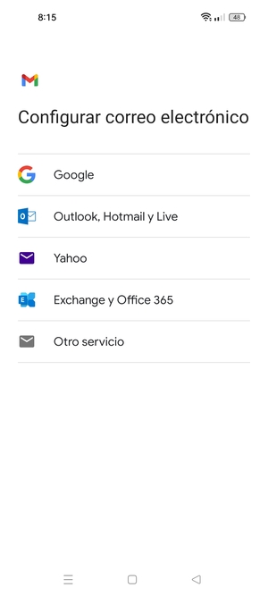 Seleccione Google