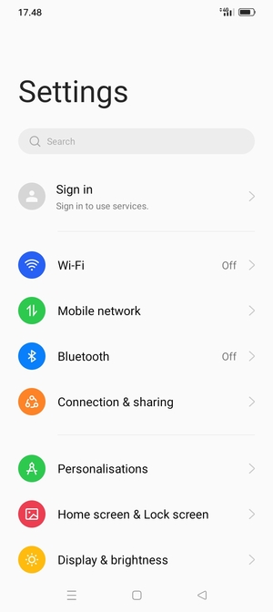Select Mobile network