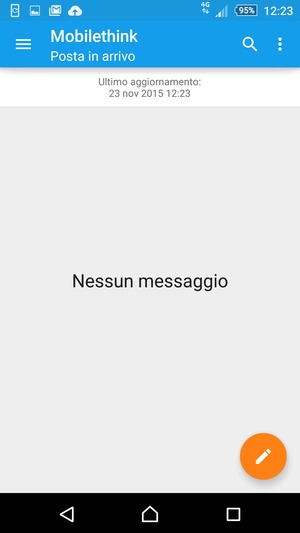 Il tuo account è pronto per l'uso