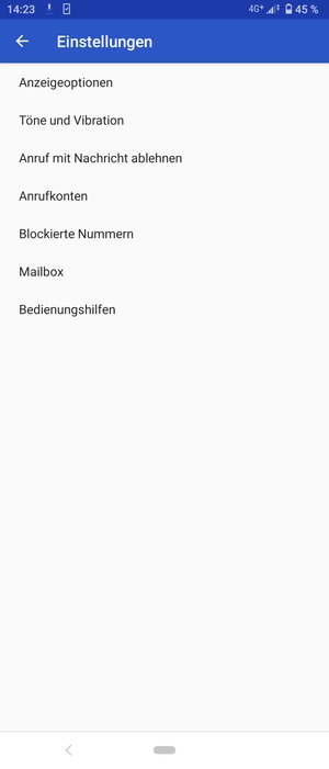 Wählen Sie Mailbox