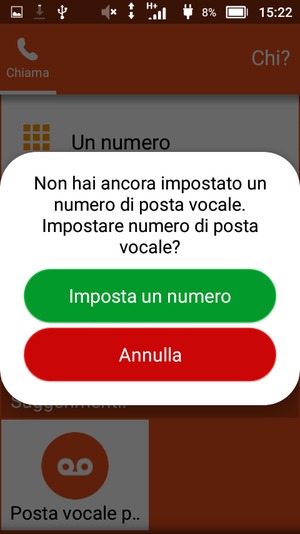 Seleziona Imposta un numero