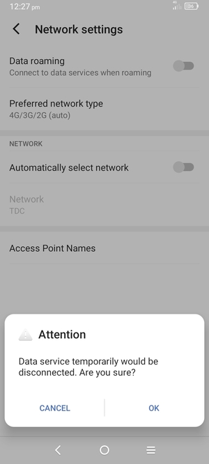Select OK