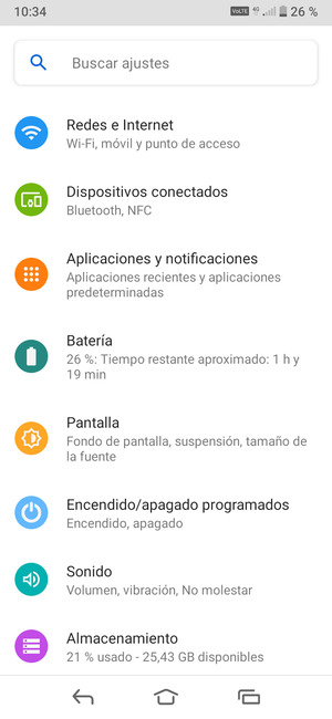 Seleccione Redes e Internet