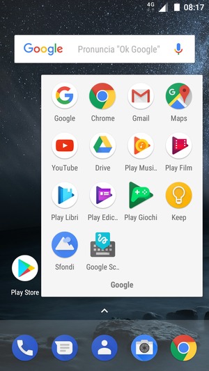Seleziona Gmail