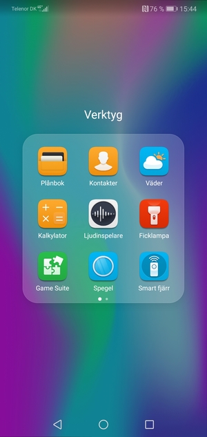 Välj Kontakter