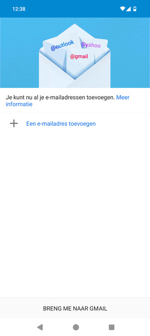Selecteer Een e-mailadres toevoegen
