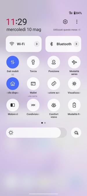 Seleziona Luminosità automatica