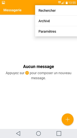 Sélectionnez Paramètres