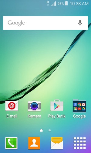Vælg Apps