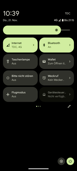 Wählen Sie Bluetooth
