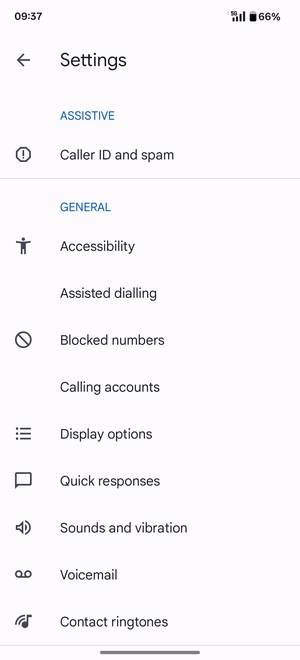 Select Voicemail