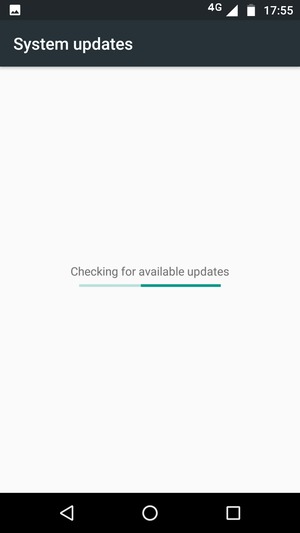 Wait for the search to finish