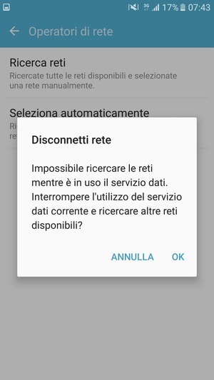 Seleziona OK