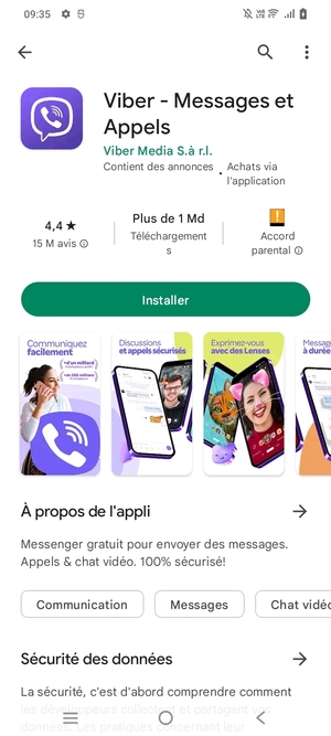 Sélectionnez Installer