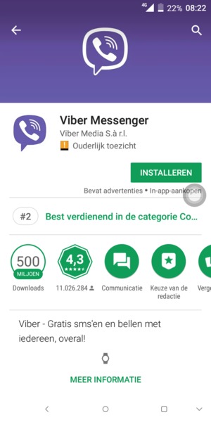 Selecteer INSTALLEREN