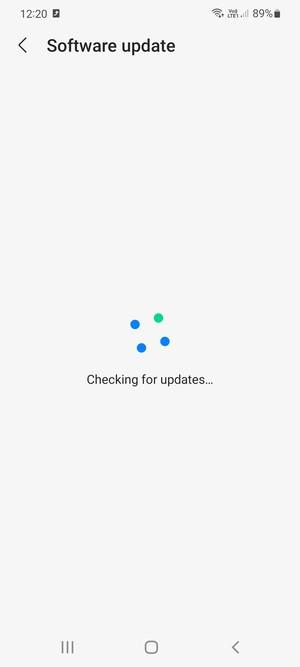 Wait for the search to finish
