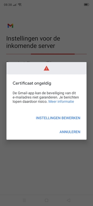 Selecteer INSTELLINGEN BEWERKEN