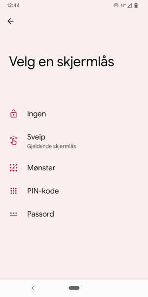 Velg Mønster