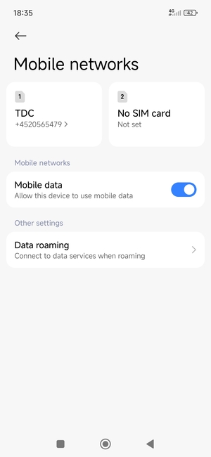 To change network if network problems occur,  select Public