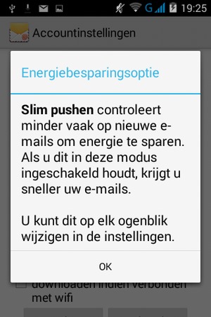 Selecteer OK