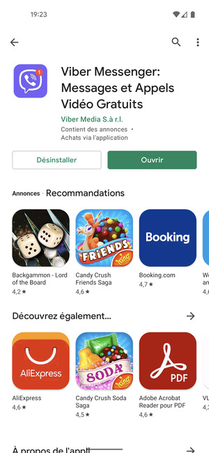 Sélectionnez Ouvrir