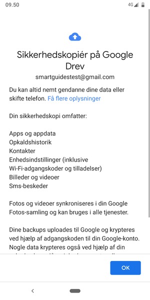 Vælg OK
