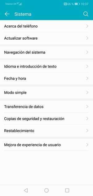 Seleccione Actualizar software