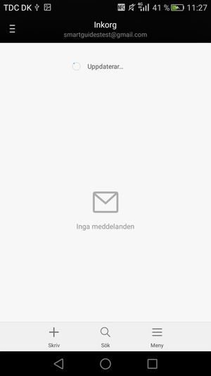 Ditt konto är redo att användas