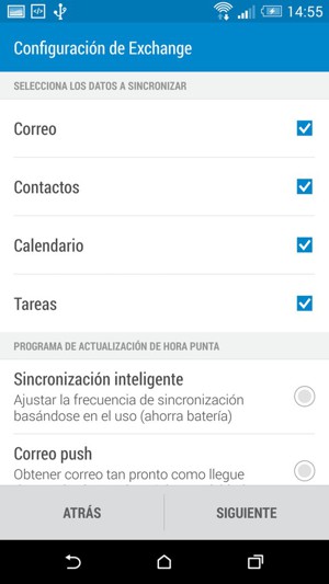 Seleccione SIGUIENTE