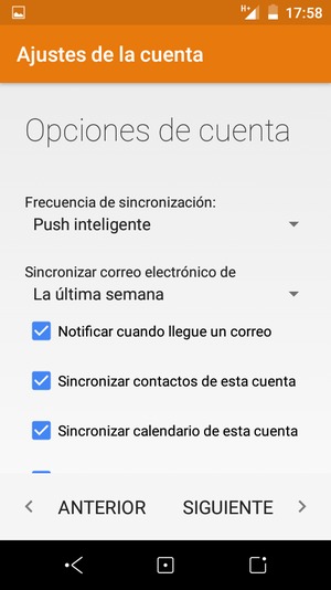 Seleccione SIGUIENTE