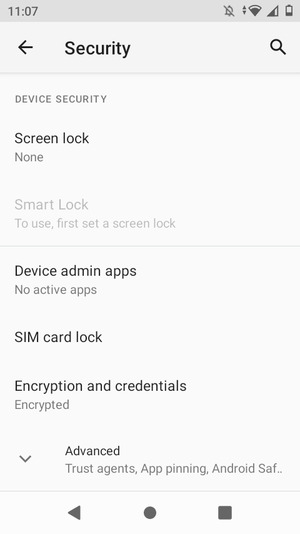 To change the PIN for the SIM card, go to the Security menu and scroll to and select SIM card lock