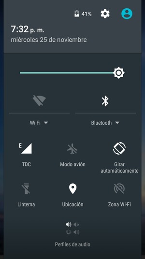 Desactive Bluetooth
