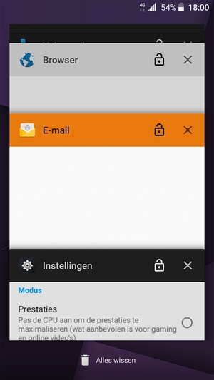 Selecteer Alles wissen