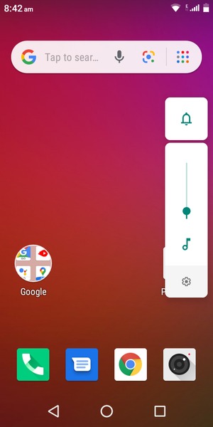 Select Sound to change to vibration mode