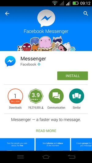 Select INSTALL