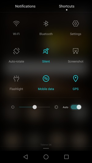 Select Silent to change to sound mode again
