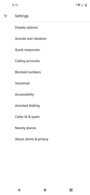 Select Voicemail