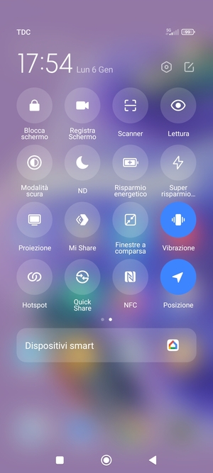 Disattiva Posizione