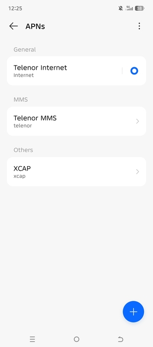 Select the Menu button