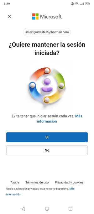 Seleccione la opción deseada