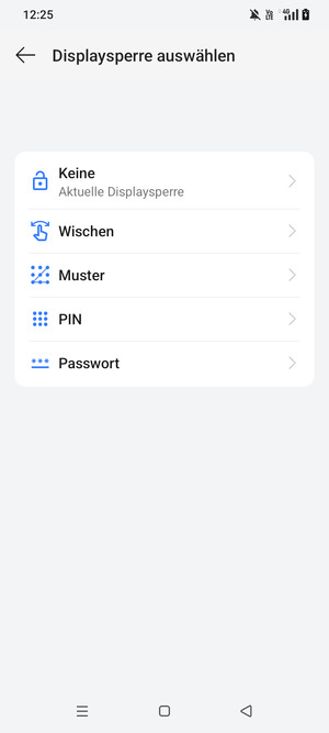 Wählen Sie Muster