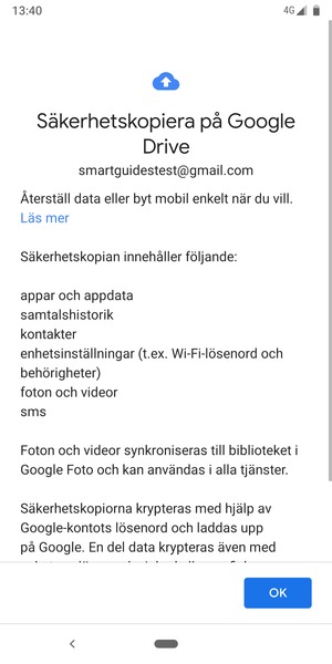 Välj OK