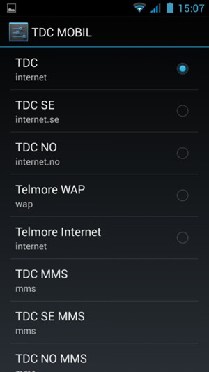 Din telefon har nu ställts in för MMS