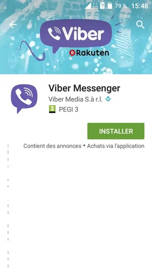 Sélectionnez INSTALLER
